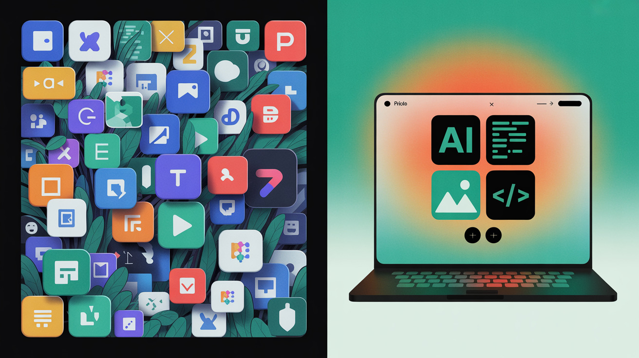 UKI-Generalisten statt zig Spezial-Abos. KI-generiert.